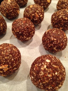 Mint Chocolate Protein Balls