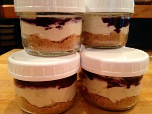 Blueberry Cheessecale In A Jar 2