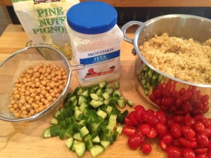 Simple Mediterranean Salad