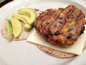 Tex-Mex Turkey Burgers 